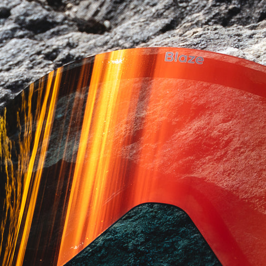 Lens - Rood/oranje - Cilindrisch