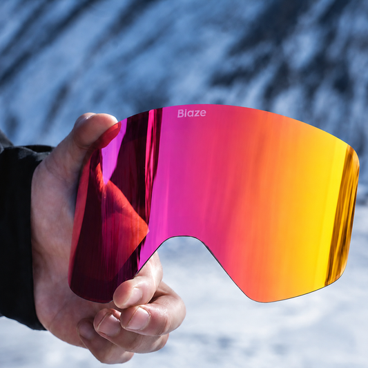 Lens - Roze/oranje - Cilindrisch