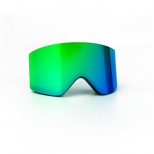 Lens - Groen/blauw - Cilindrisch