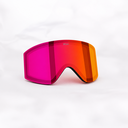 Lens - Roze/oranje - Cilindrisch
